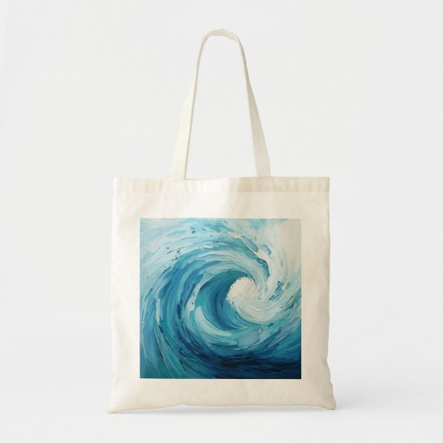 Flowing Water Tote Bag (Front)