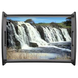 Flowing Waters of Hopkins Falls Serving Tray