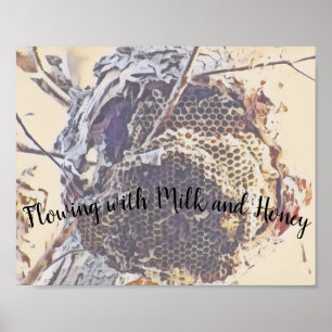Flowing with Milk and Honey Poster