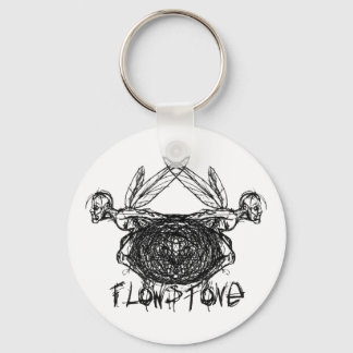 Flowstone Graphics Pixies Logo Keychain