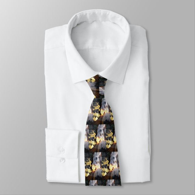 Flowstone Neck Tie (Tied)