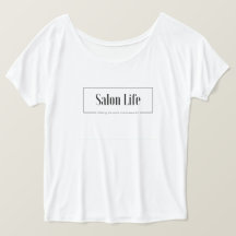 Flowy Ladies Salon Life Tee