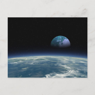Flox - Moon Rising Postcard