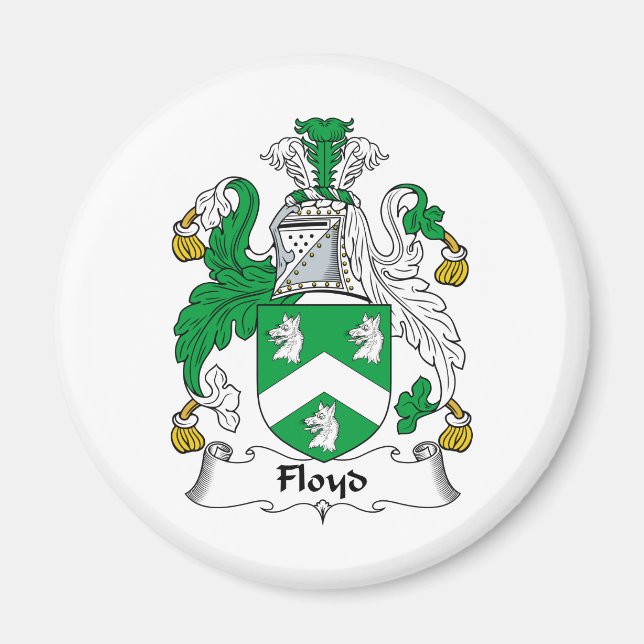 Floyd Family Crest Magnet (Front)