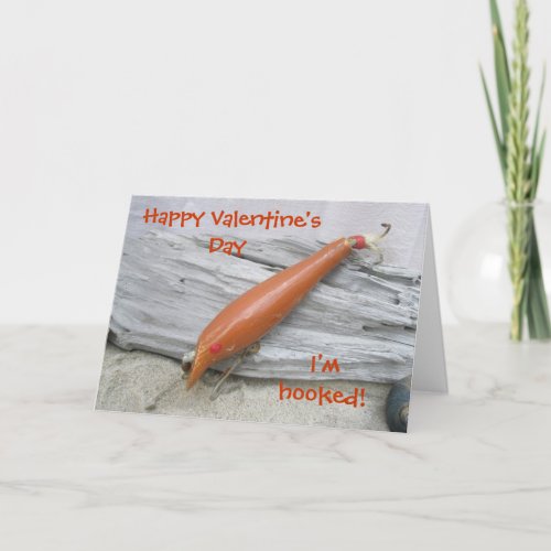 Floyd Roman Lure Valentines Day Card