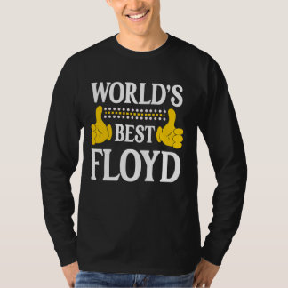 Floyd Surname Funny Team Family Last Name World's T-Shirt