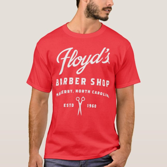 Floyd's Barber Shop - Mayberry T-Shirt (Front)