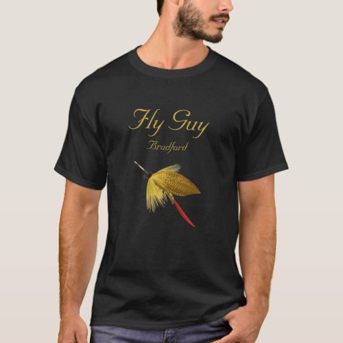 Flu Guy Fishermen Fly Fishing Trout Flies T_Shirt