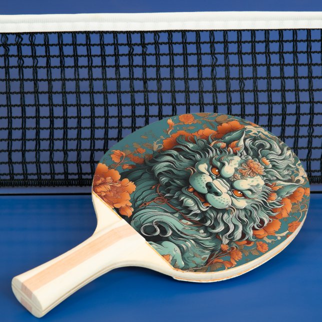 Flu Lion of Wisdom  Ping Pong Paddle (Insitu)