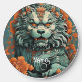 Flu Lion of Wisdom Wireless Charger (Front)