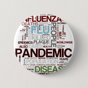 Flu Pinback Button