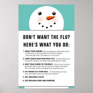 flu prevention poster