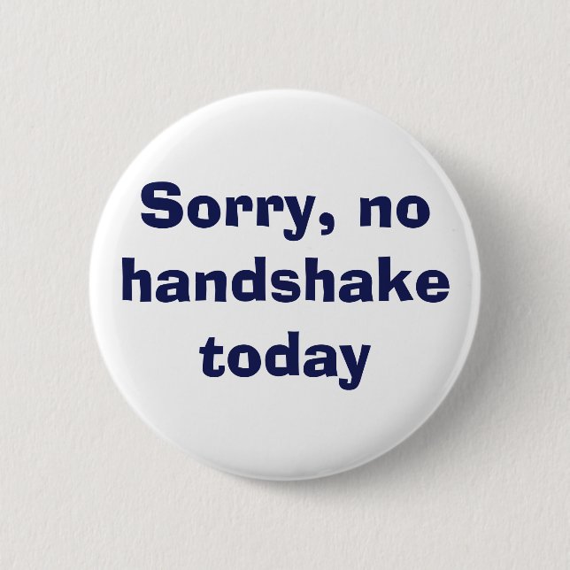 Flu Season Pinback Button (Front)