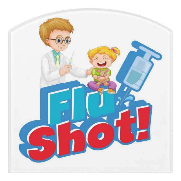 flu-shots-door-sign-zazzle