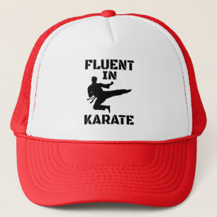 Fluent in Karate Funny Karate T-Shirt Trucker Hat