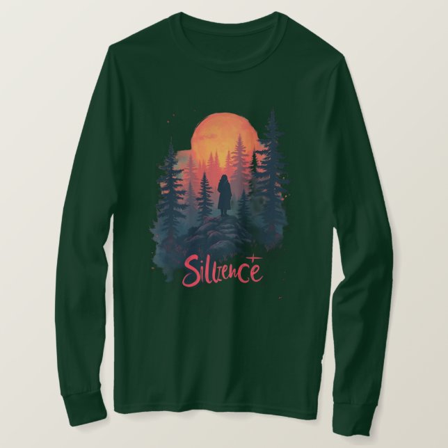 Fluent in Silence T-Shirt (Design Front)