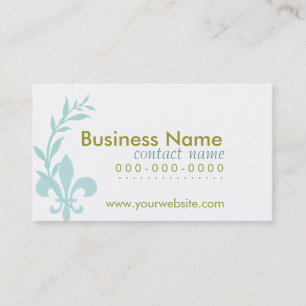 Fluer di lis Business Card