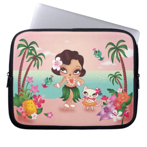 Fluff Hula Lulu Laptop Sleeve