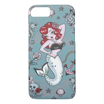 Fluff Molly Mermaid Iphone 7 Case by FluffShop at Zazzle