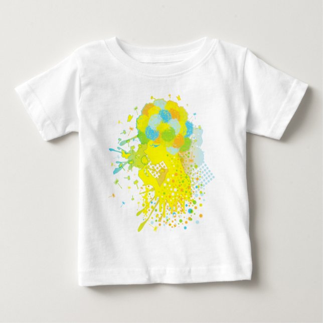 Fluff_of_a_Dandelion Baby T-Shirt (Front)