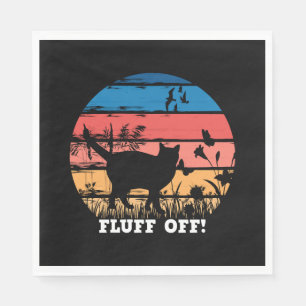 Fluff off cat napkins