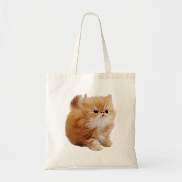 Fluff The Kitten Canvas Bag