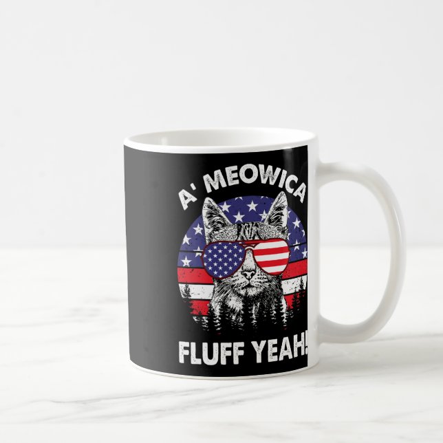 Fluff Yeah Patriotic American 4th Of July G  Coffee Mug (Right)