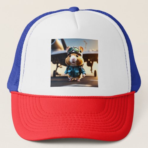  Fluffball Fantasia Adorable and Fluffy De Trucker Hat