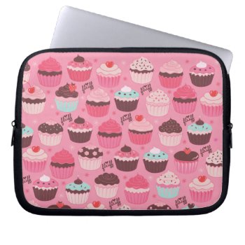 Fluffcakes- Laptop Sleeve by FluffShop at Zazzle