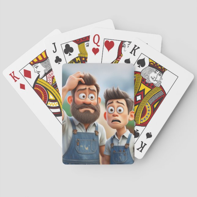 Fluffernook Farmers Poker Cards (Back)