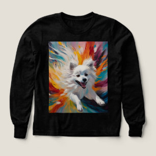 Fluffin’ Adorable – Japanese Spitz Long Sleeve Shi Tri-Blend Shirts