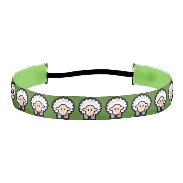 Fluffles The Lamb and Friends Athletic Headband (Front)