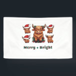 Fluffy Baby Highland Cow Drink Coffee Oversized T- Banner<br><div class="desc">Fluffy Baby Highland Cow Drink Coffee Oversized T-Shirt</div>