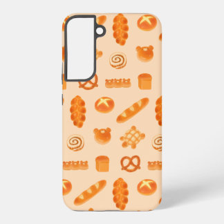 Fluffy Bread Bakery Cute Variety Baked Goods Art Samsung Galaxy S22+ Case