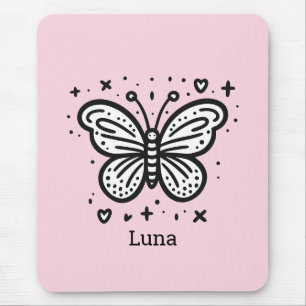 Fluffy Buffalo Baby - Kawaii Farm Animal Mouse Pad