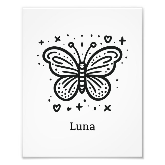 Fluffy Buffalo Baby - Kawaii Farm Animal Photo Print (Front)