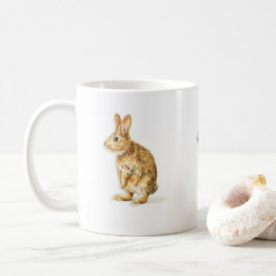 Fluffy Bunny - Coffee Mug