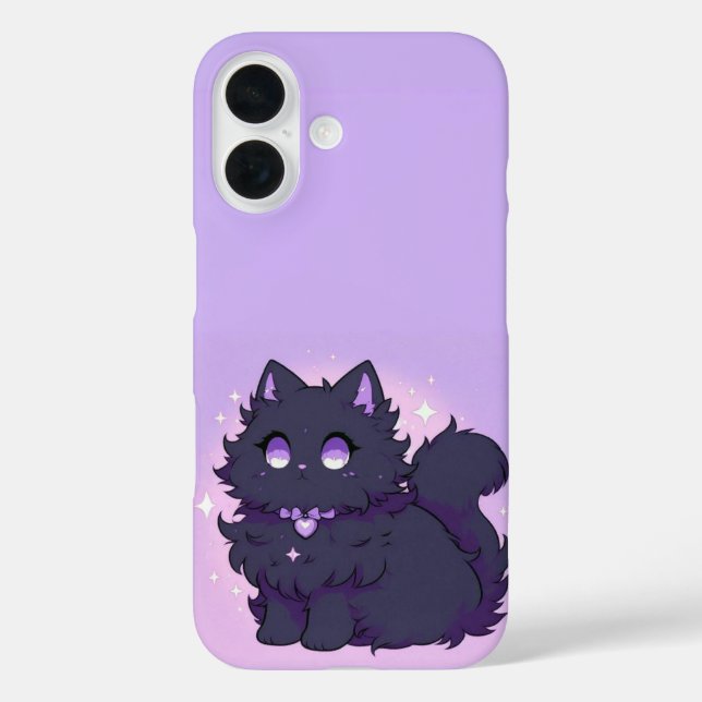 Fluffy Cat Phone Case (Back)