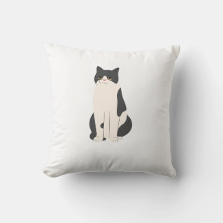 Fluffy Cat Pillow Personalize