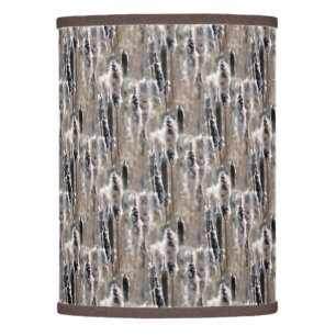 Fluffy Cattails Nature Pattern     Lamp Shade