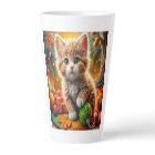 Fluffy Christmas Kitten