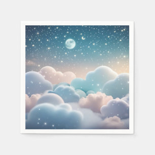 Fluffy Cloud Pastel Napkins