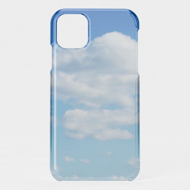 Fluffy Clouds and Blue Sky Uncommon iPhone Case (Back)