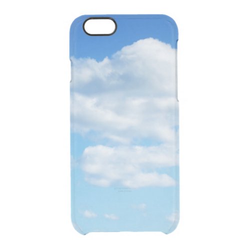 Fluffy Clouds and Blue Sky Clear iPhone 66S Case