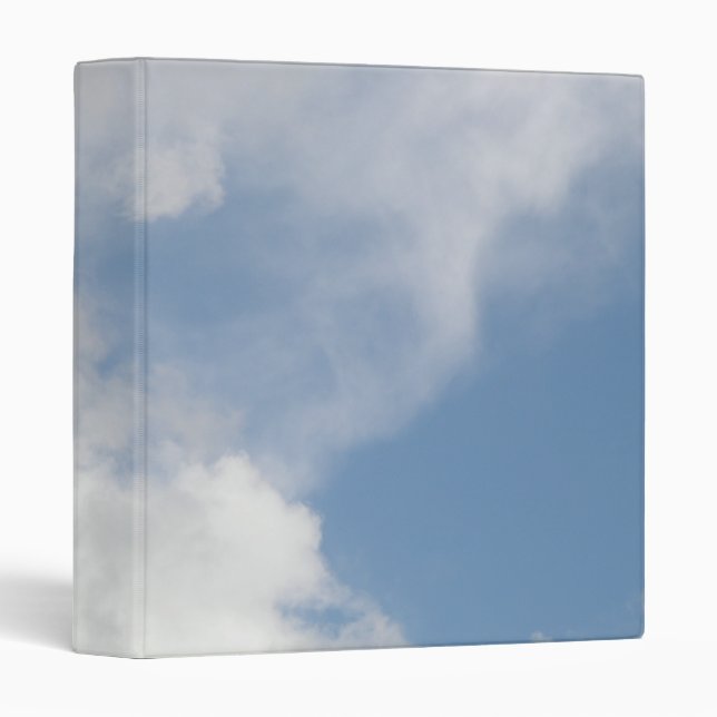 Fluffy Clouds Binder (Front/Spine)