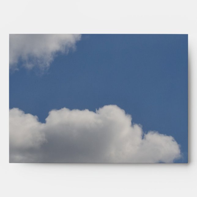 Fluffy Clouds Envelope (Front)