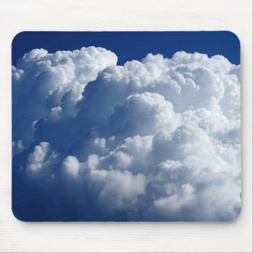 Fluffy Clouds Mouse Pad