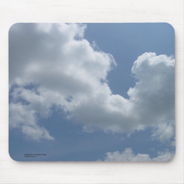 Fluffy Clouds mousepad (Front)