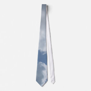 "Fluffy Clouds" necktie