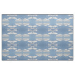 Fluffy Cumulus Clouds Patterned Fabric